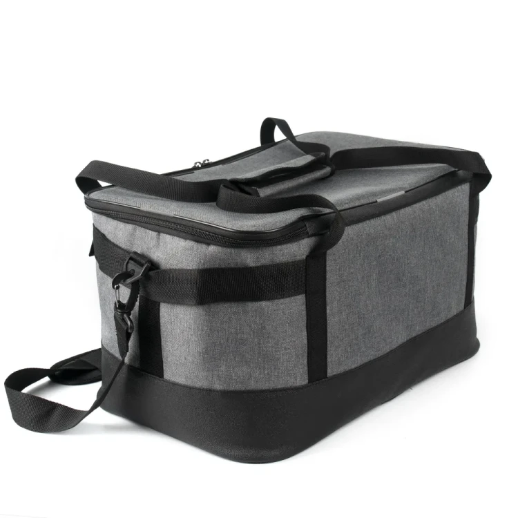 Сумка изотермическая СЛЕДОПЫТ Gray Line Pro, 34 литра, серый меланж