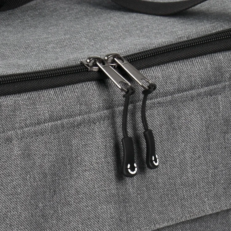 Сумка изотермическая СЛЕДОПЫТ Gray Line Pro, 34 литра, серый меланж
