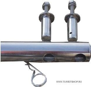 Транцевые колеса, съёмные укороченные