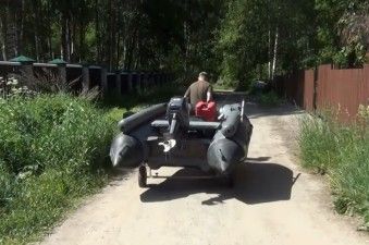 Тележка для лодки