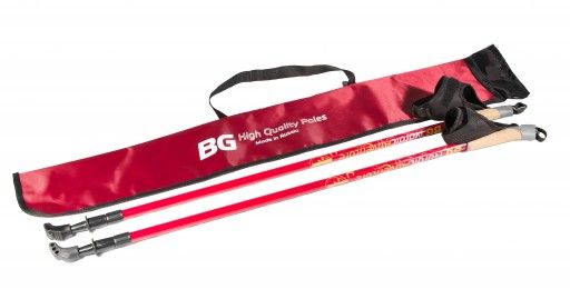 Палки для скандинавской ходьбы, телескопические BG Nordic Adventure + чехол