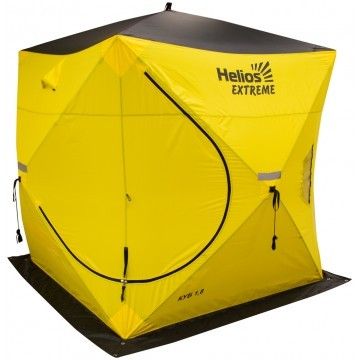 Палатка зимняя Куб EXTREME 1,8 х 1,8 Helios V2.0 (широкий вход)