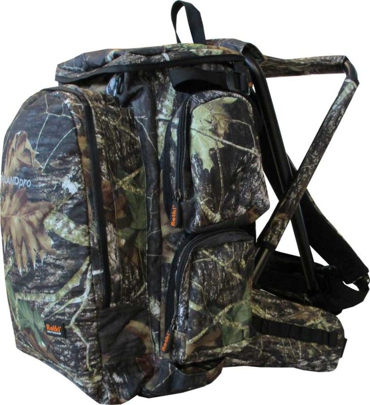 Retki Finland Pro Real Camo рюкзак со складным стулом