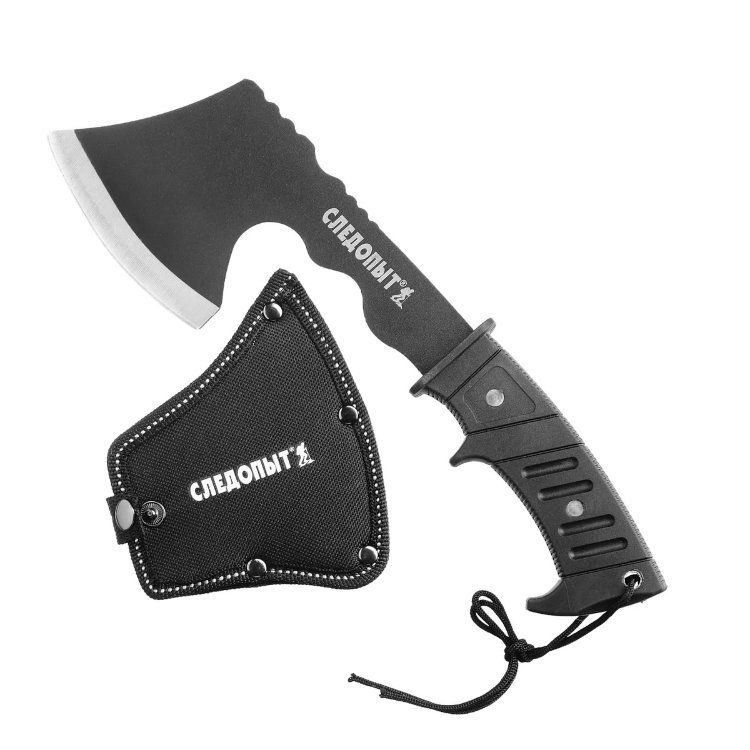 Топор туристический СЛЕДОПЫТ, 290*90*18 мм., в чехле