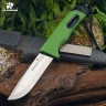 Нож туристический HX OUTDOORS SURVIVAL с точилкой и огнивом