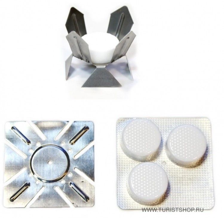 Разогреватель портативный + сухое горючее